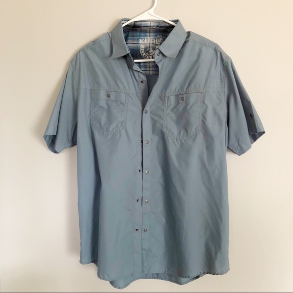 Kuhl men’s stealth short sleeve tee shirt sz L